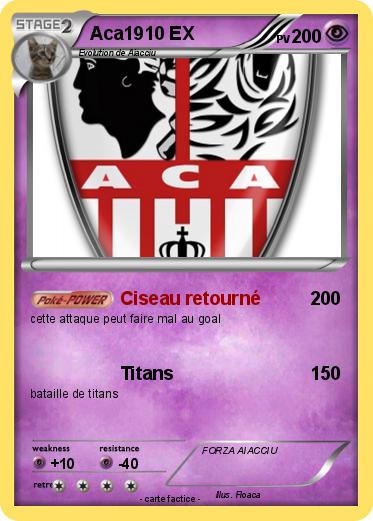 Pokemon Aca1910 EX