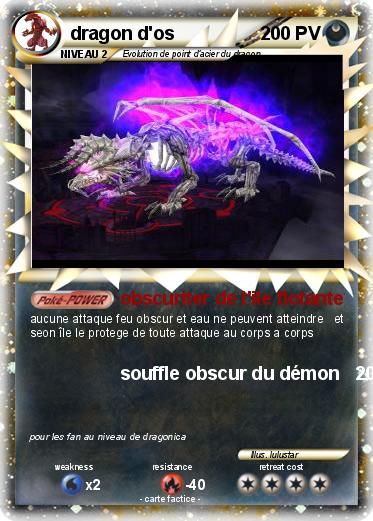 Pokemon dragon d'os