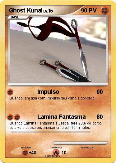 Pokemon Ghost Kunai