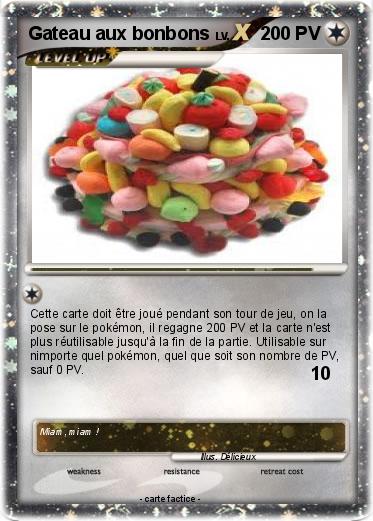 Pokemon Gateau aux bonbons