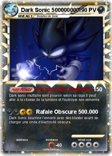 Pokemon Dark Sonic 500000000