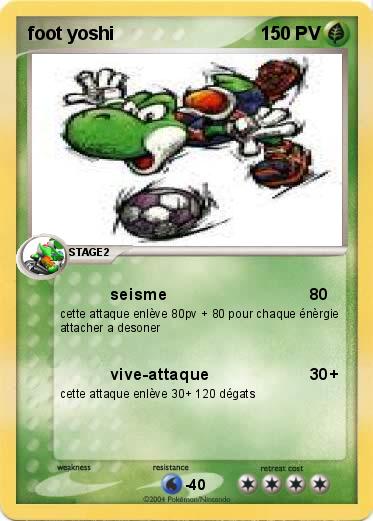 Pokemon foot yoshi