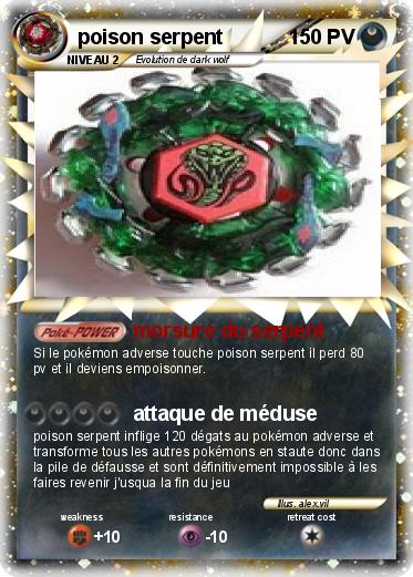 Pokemon poison serpent