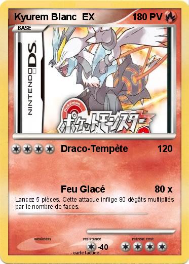 Pokemon Kyurem Blanc  EX