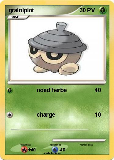 Pokemon grainipiot