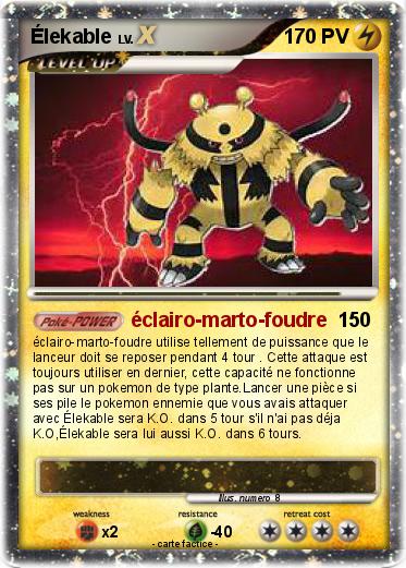 Pokemon Élekable