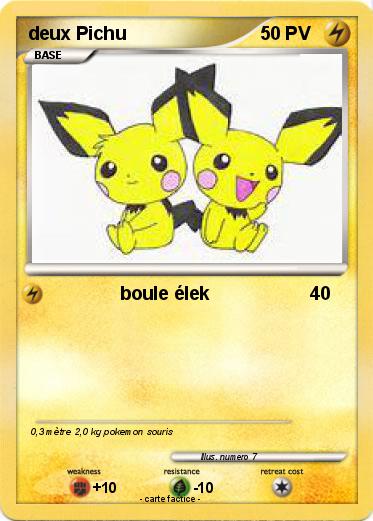 Pokemon deux Pichu