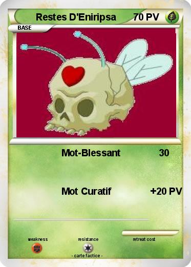 Pokemon Restes D'Eniripsa
