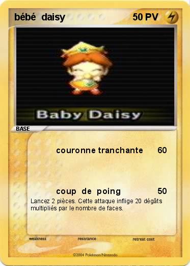 Pokemon bébé  daisy