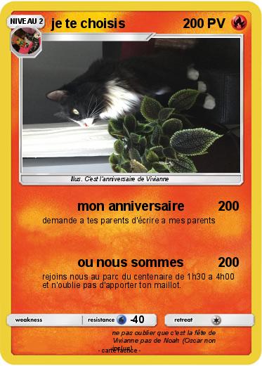 Pokemon je te choisis