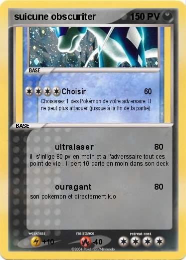 Pokemon suicune obscuriter