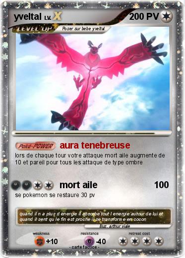Pokemon yveltal