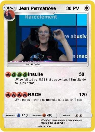 Pokemon Jean Permanove
