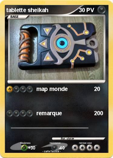 Pokemon tablette sheikah