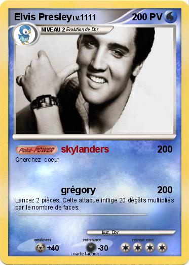 Pokemon Elvis Presley