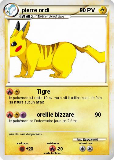 Pokemon pierre ordi