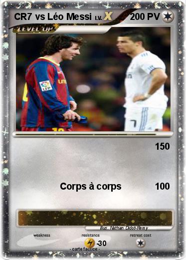 Pokemon CR7 vs Léo Messi