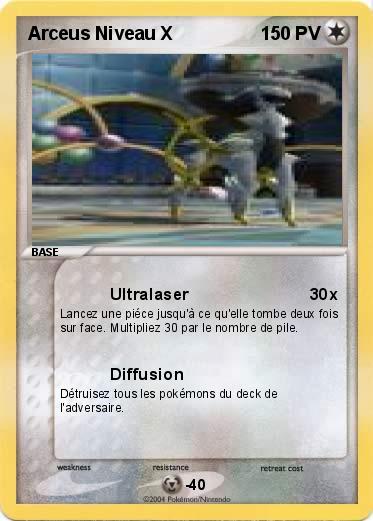 Pokemon Arceus Niveau X