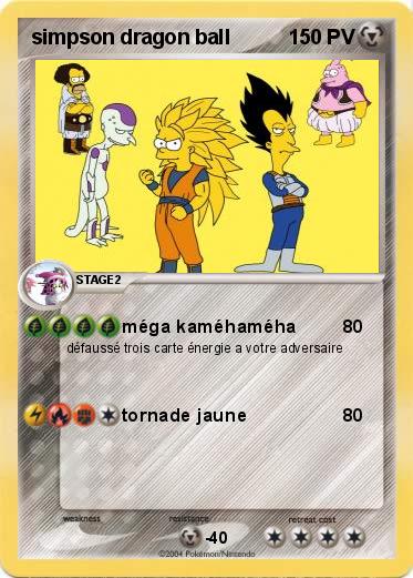 Pokemon simpson dragon ball