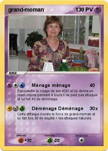 Pokemon grand-moman