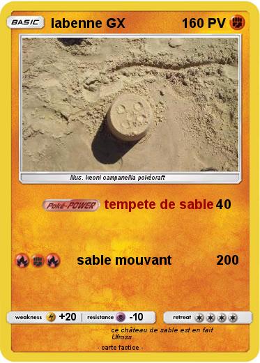 Pokemon labenne GX