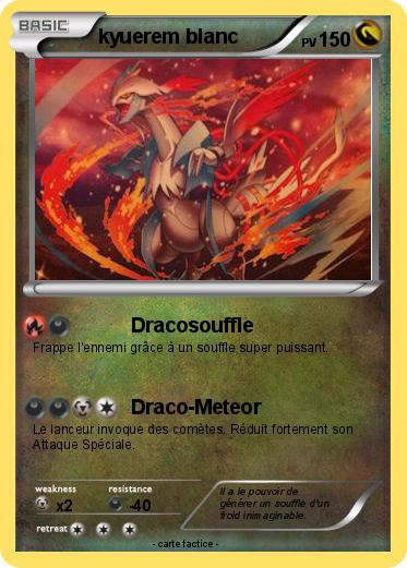 Pokemon kyuerem blanc