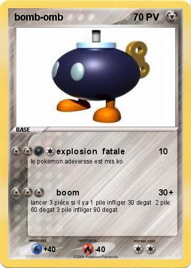 Pokemon bomb-omb