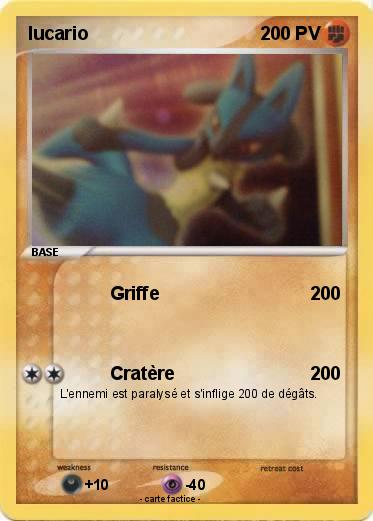 Pokemon lucario