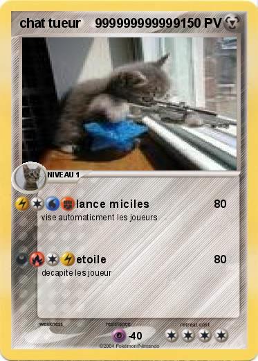 Pokemon chat tueur    999999999999 