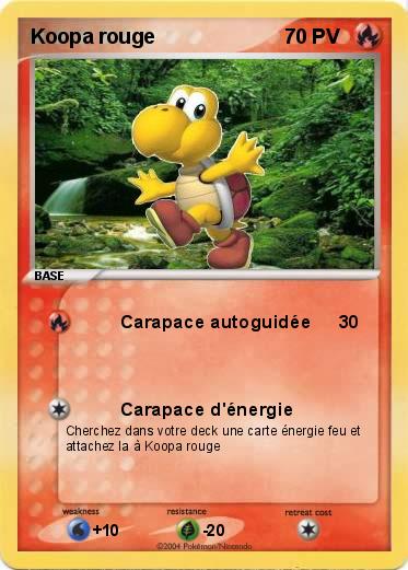 Pokemon Koopa rouge