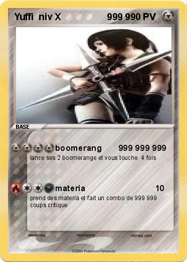 Pokemon Yuffi  niv X                  999 9   