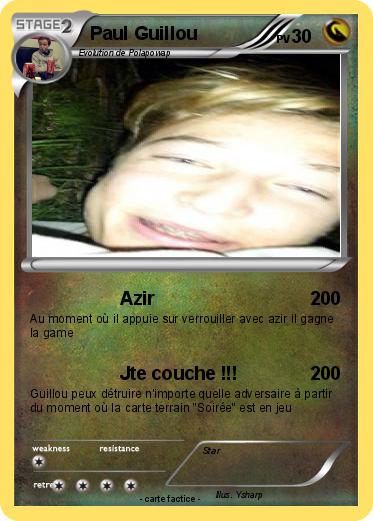 Pokemon Paul Guillou