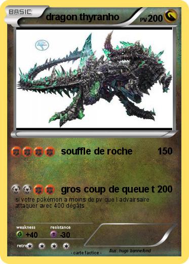Pokemon dragon thyranho