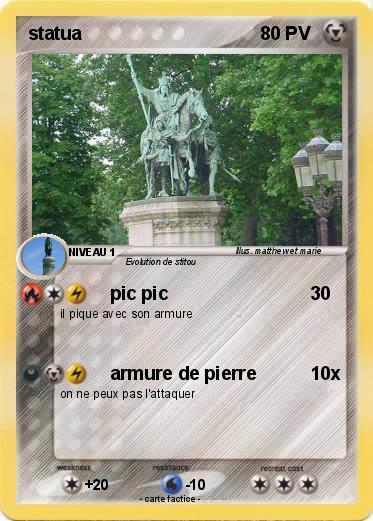 Pokemon statua