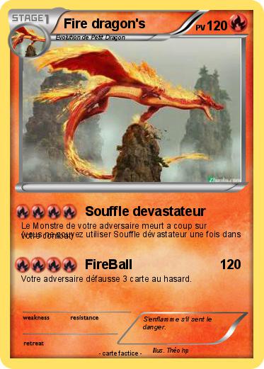 Pokemon Fire dragon's
