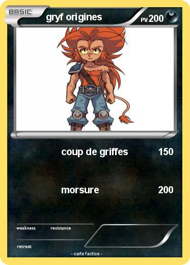 Pokemon gryf origines