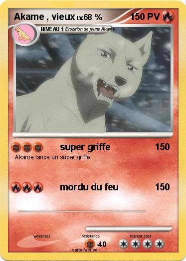 Pokemon Akame , vieux