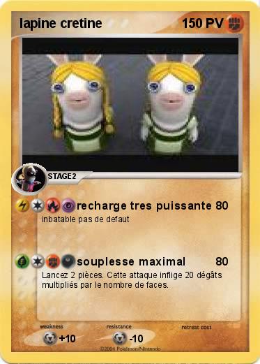 Pokemon lapine cretine