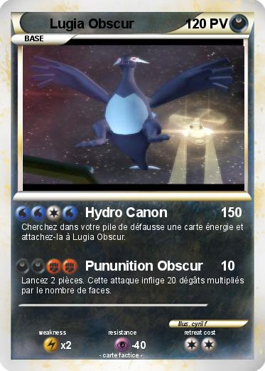 Pokemon Lugia Obscur