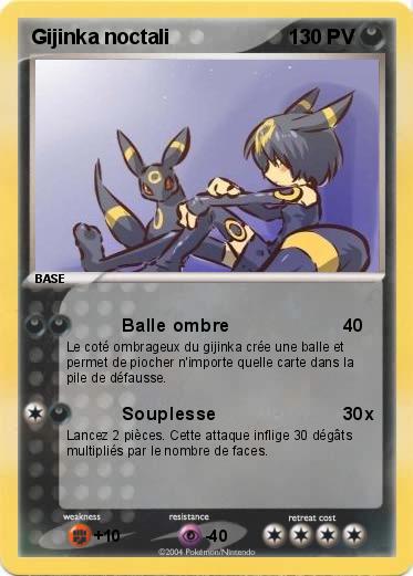Pokemon Gijinka noctali