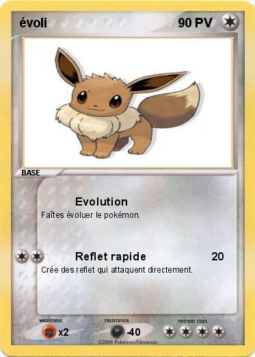 Pokemon évoli
