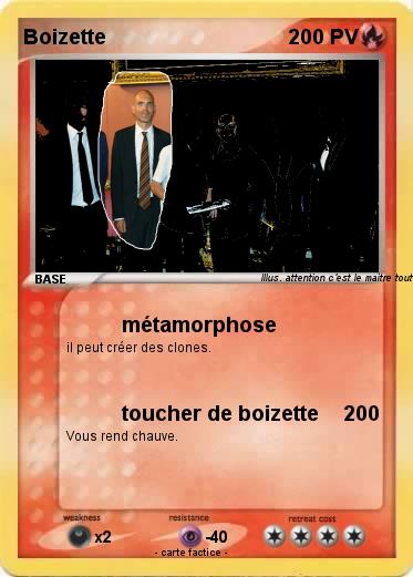 Pokemon Boizette