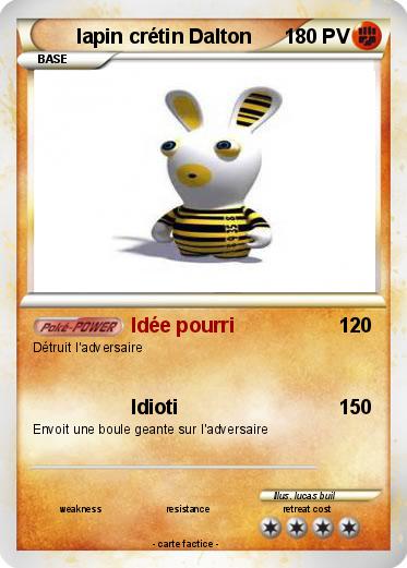 Pokemon lapin crétin Dalton