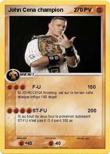 Pokemon John Cena champion       2