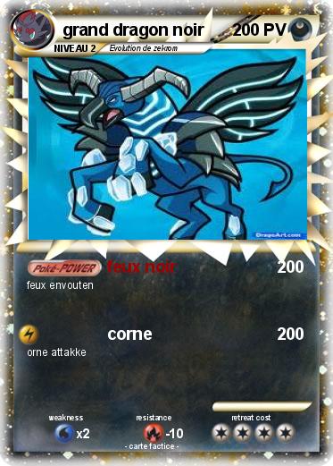 Pokemon grand dragon noir