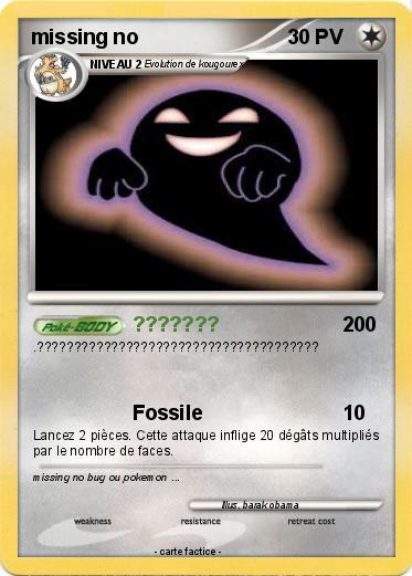 Pokemon missing no