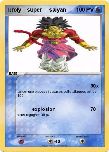 Pokemon broly    super     saiyan