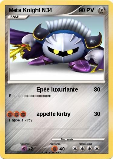 Pokemon Meta Knight N34