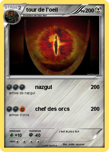 Pokemon tour de l'oeil