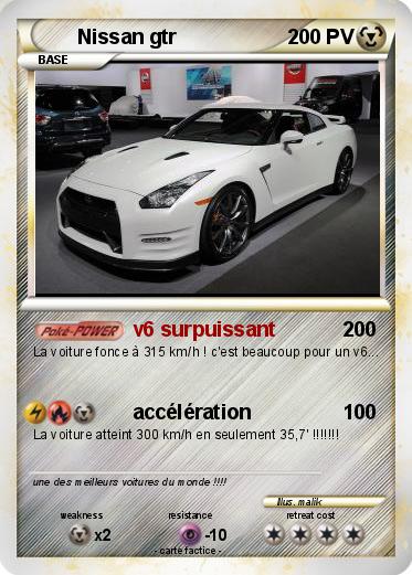 Pokemon Nissan gtr